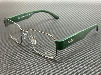 Ray Ban Rx6532 3190 Gunmetal Matte Green Unisex