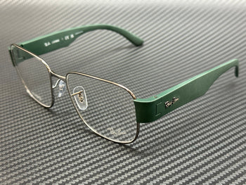 Ray Ban Rx6532 3190 Gunmetal Matte Green Unisex