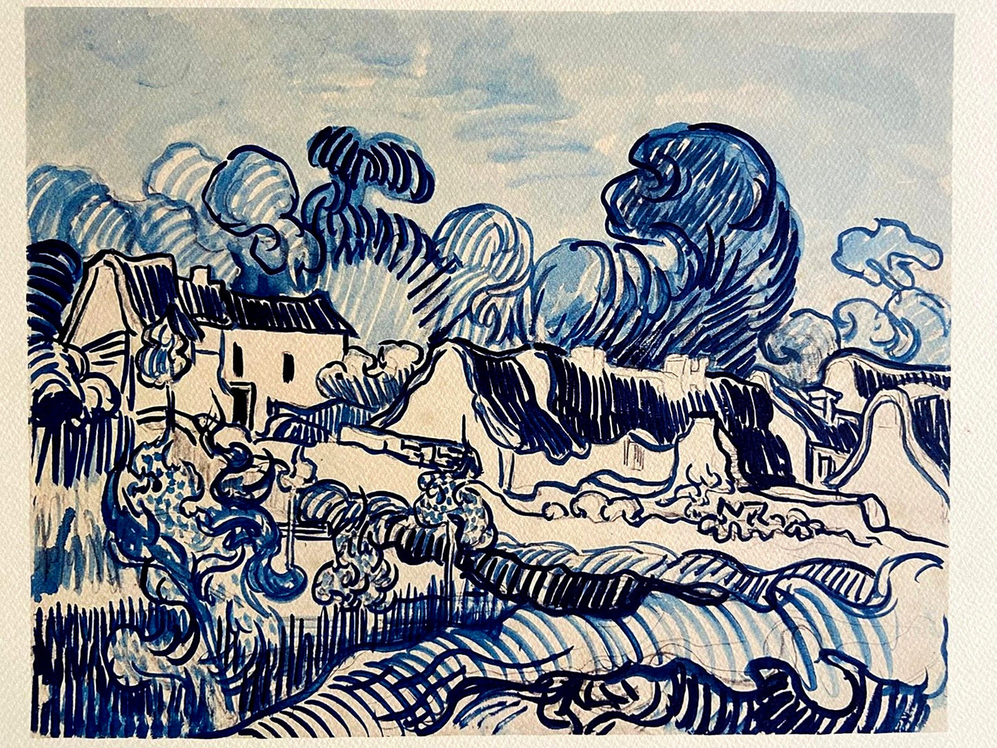 Vincent Van Gogh Museum Lithograph Coa Signed Op