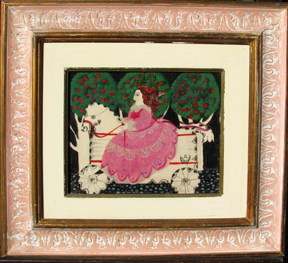 Italian Contemporary Art - Simonetta Carpini, Oil Painting (Size 3) Gallery Coa