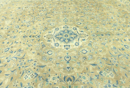 10X13 Ft Antique Stone-Washed Oriental Rug Floral
