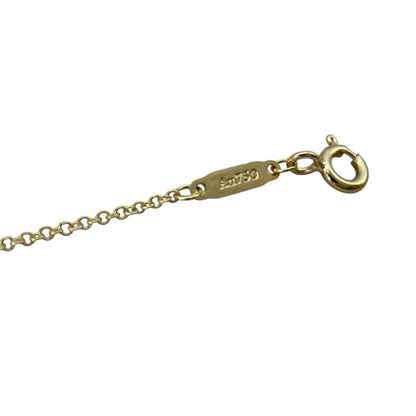 Tiffany & Co. T Smile Mini Necklace Gold 750