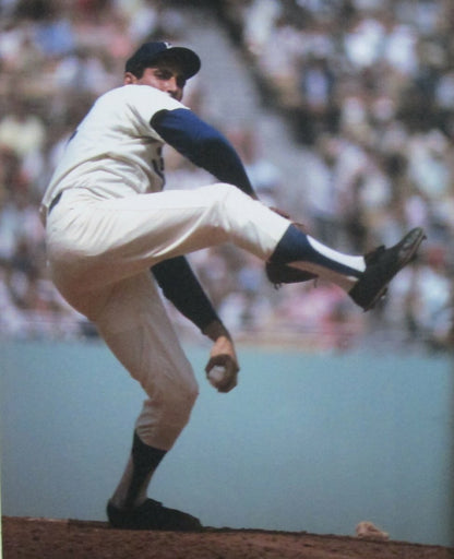 Sandy Koufax Dodgers Signedautographed Framed 3X5