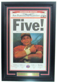 1995 San Francisco Examiner Newspaper 49Ers Super