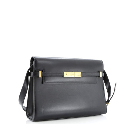 Saint Laurent Manhattan Shoulder Bag Leather Medium