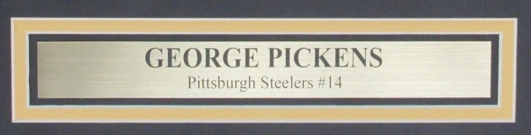 George Pickens Signed/Auto 16X20 Photo Pittsburgh Steelers Framed Jsa 191941