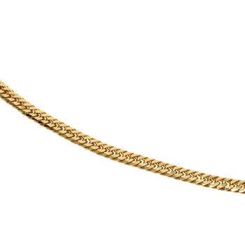 Curb Chain Kihei W6 Side Bracelet K18 Yellow Gold