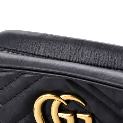 Gucci Gg Marmont Shoulder Bag Matelasse Leather Small