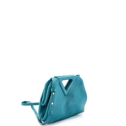 Bottega Veneta Point Shoulder Bag Leather Small
