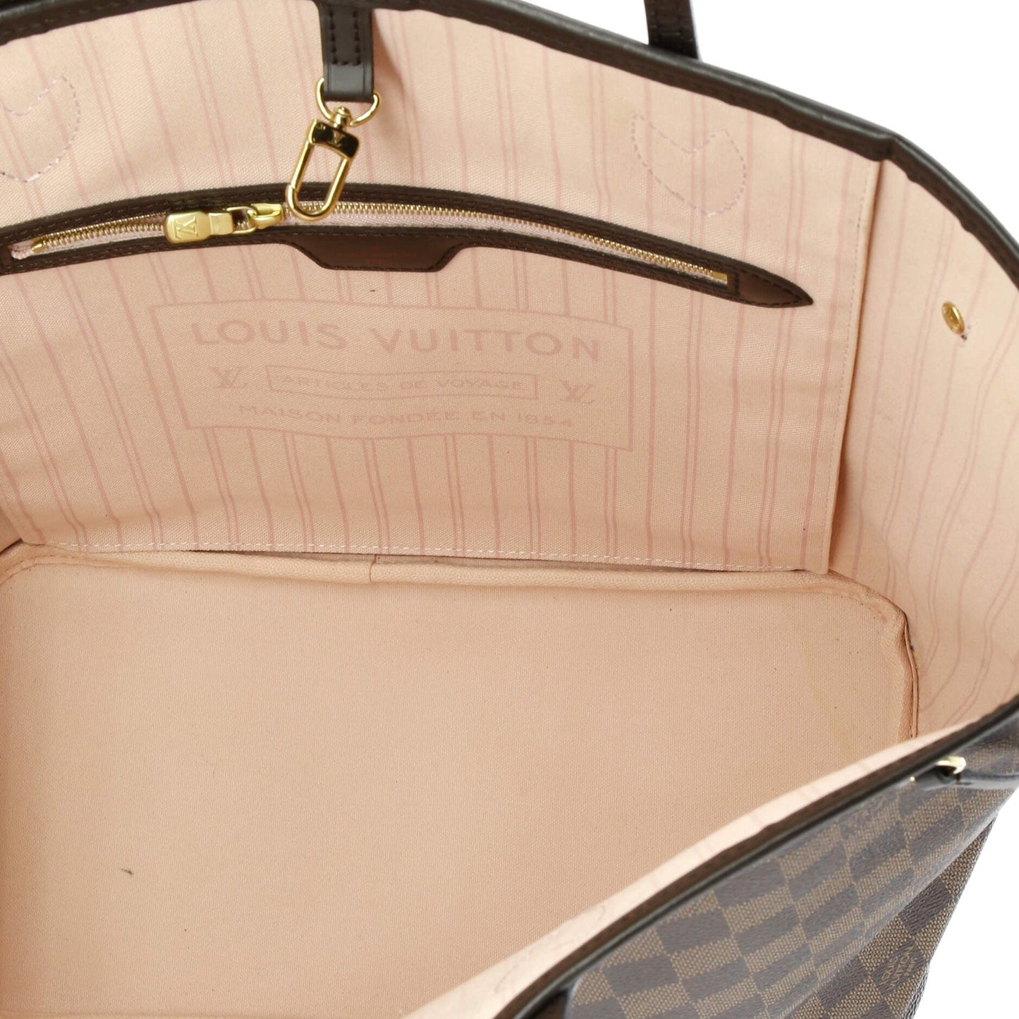 Louis Vuitton Neverfull Nm Tote Damier Mm