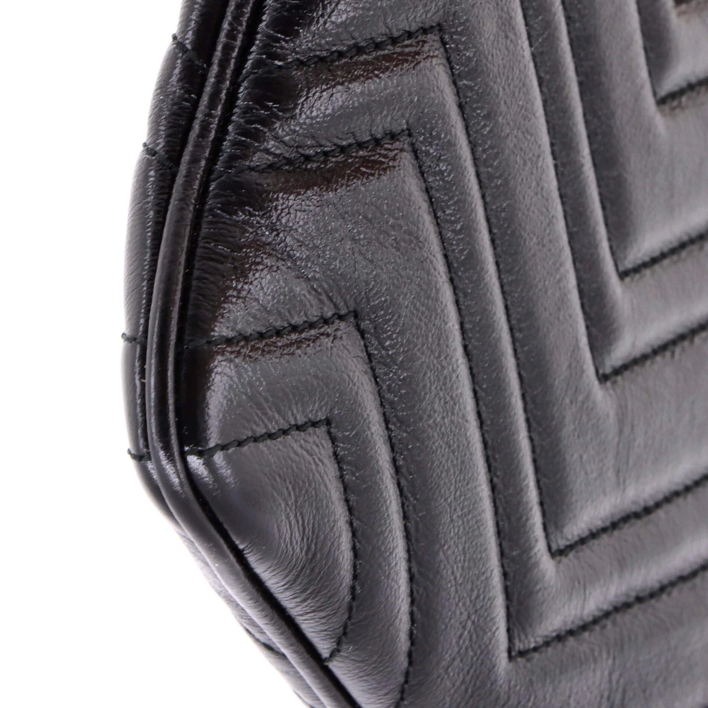 Gucci Gg Marmont Pouch Matelasse Leather