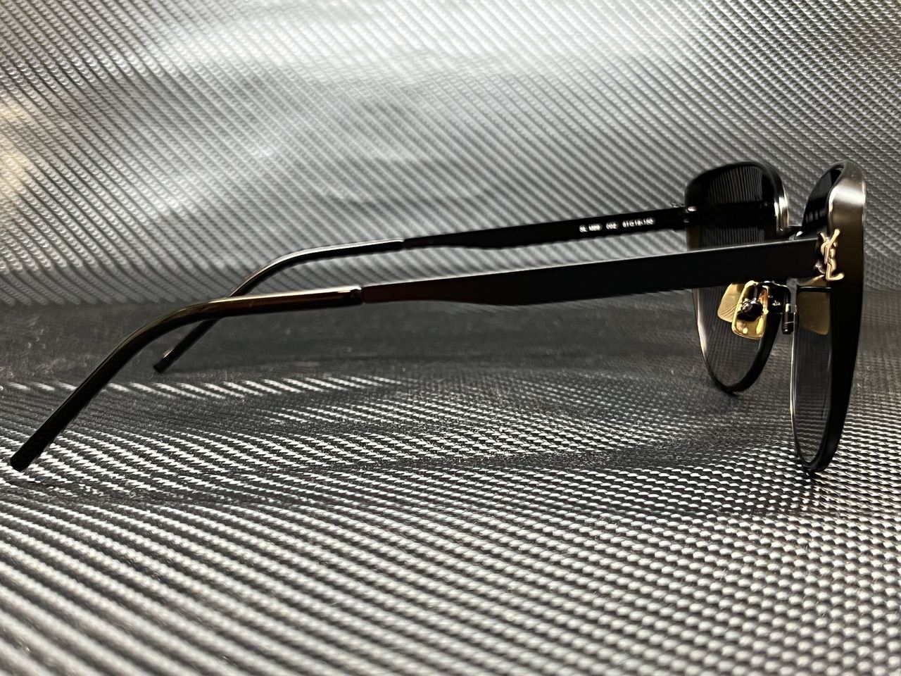 SAINT LAURENT SL M89 002 Black Cat Eye 51 mm Women's Sunglasses