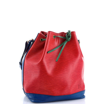 Louis Vuitton Tricolor Noe Handbag Epi Leather Large