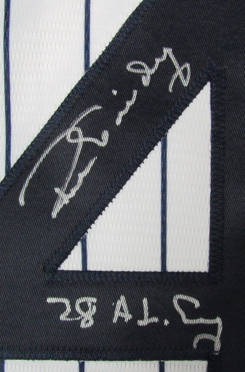 Ron Guidry Autographed/Inscribed Mlb Authentic Jersey Yankees Beckett 177520