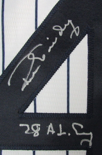 Ron Guidry Autographed/Inscribed Mlb Authentic Jersey Yankees Beckett 177520