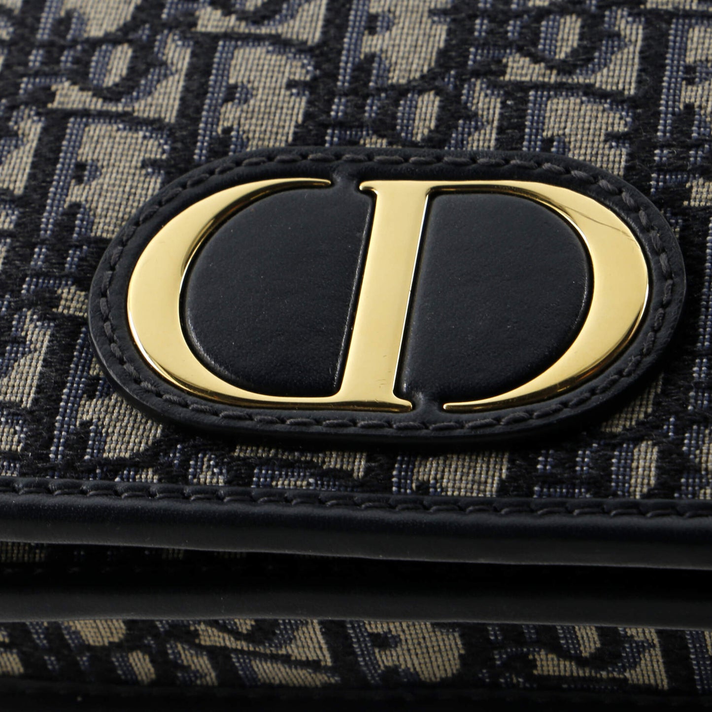 Christian Dior 30 Montaigne 2-In-1 Pouch Oblique Canvas