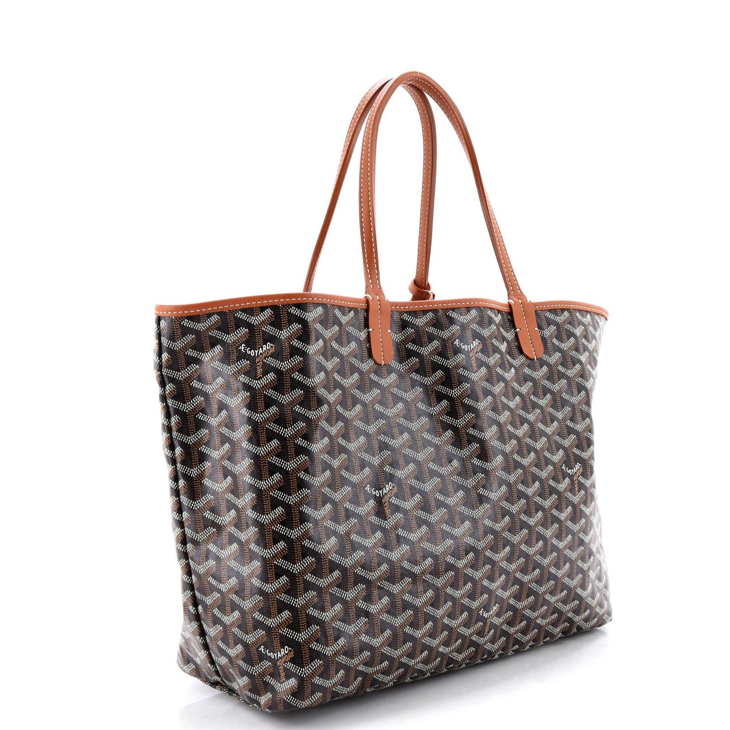Goyard Saint Louis Tote Coated Canvas Pm