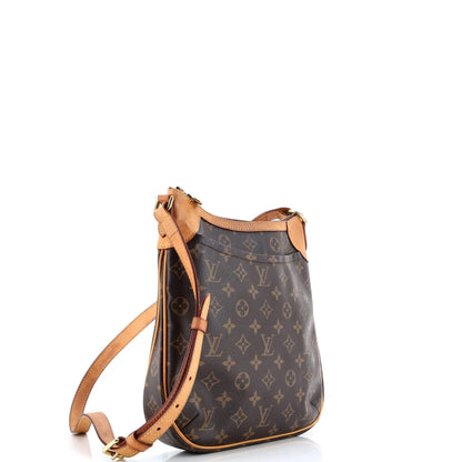 Louis Vuitton Odeon Handbag Monogram Canvas Pm