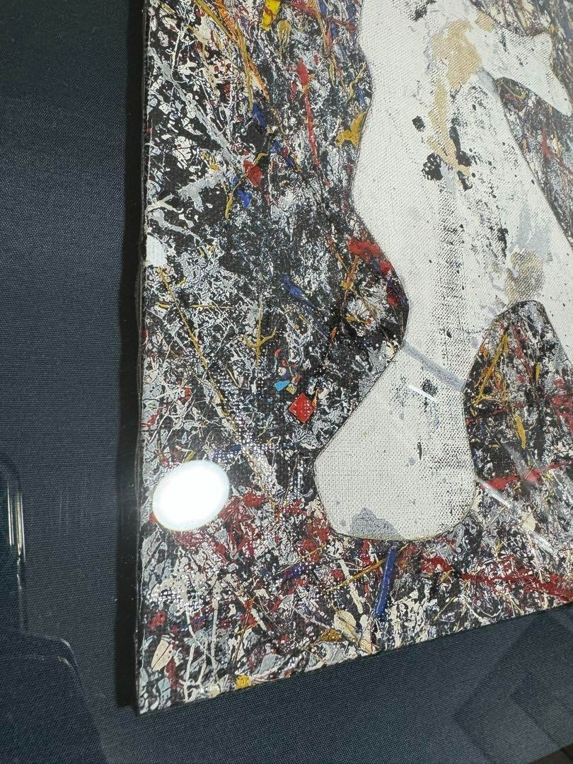 Jackson Pollock Cut Out Archival Print Limited Edition Licensed Reproduction Art