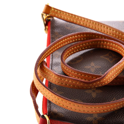 Louis Vuitton Pallas Clutch Monogram Canvas With Leather