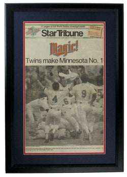 Star Tribune 1987 Minnesota Twins World Series