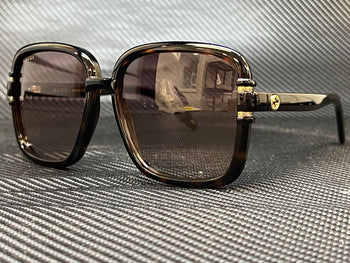 Gucci Gg1066S 002 Havana Square 59 Mm Women'S