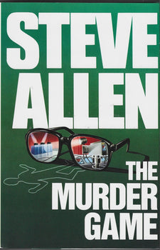 Steve Allen The Murder Game Autographed Book (Jsa)
