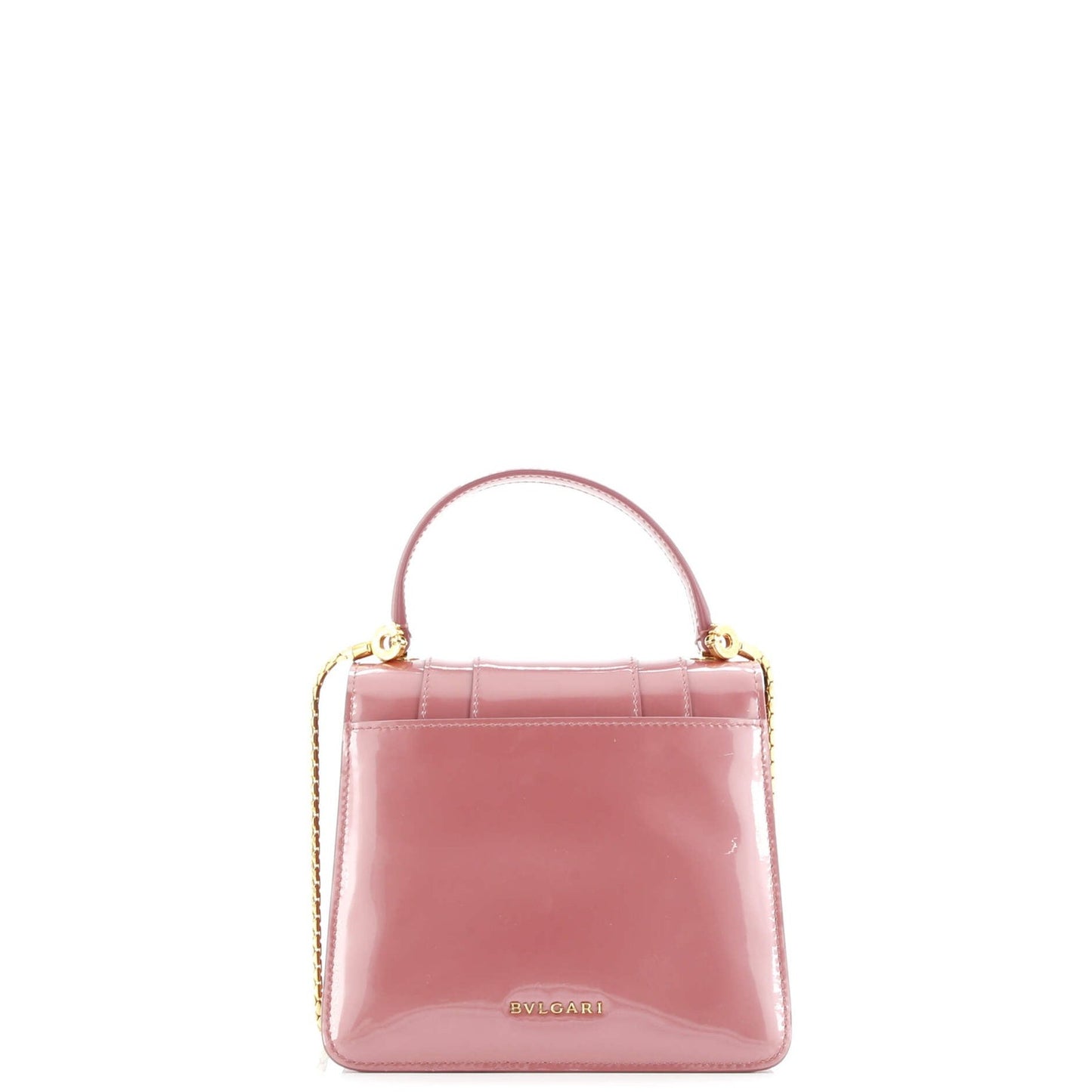 Bvlgari Serpenti Top Handle Bag Patent Small