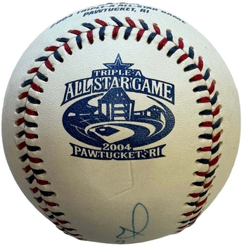 Dom Dimaggio Autographed Official 2004 Triple A