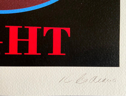 Robert Indiana Guggenheim Museum Coa Limited