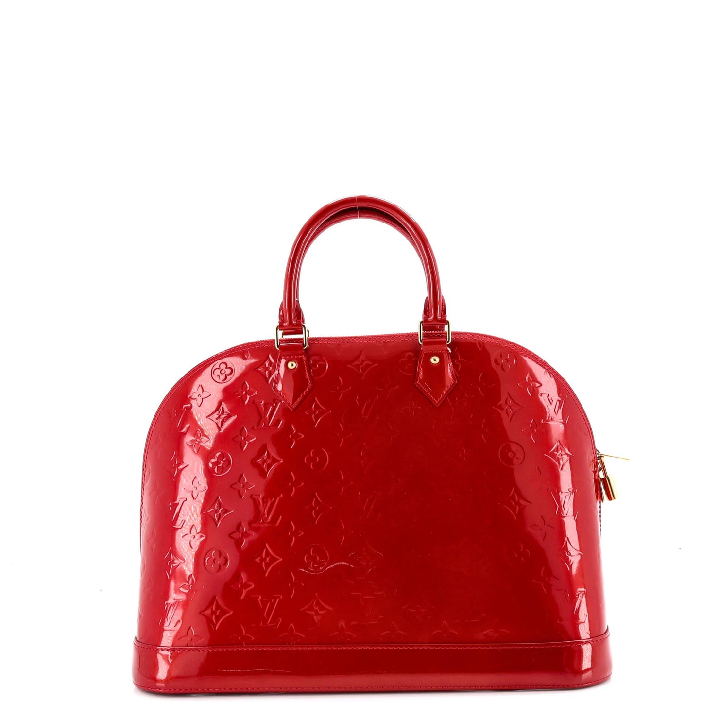 Louis Vuitton Alma Handbag Monogram Vernis Gm