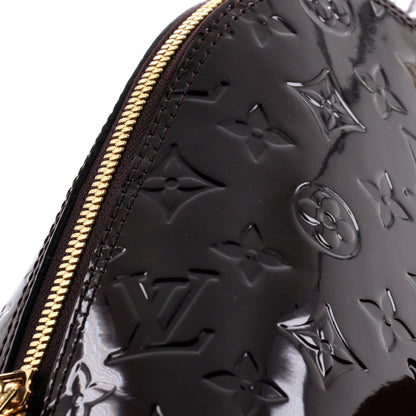 Louis Vuitton Alma Handbag Monogram Vernis Pm