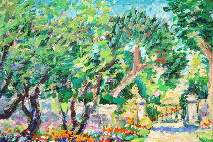 Guy Bgin 1993 Original Oil Painting "Parfum De France Iv" Signed Canadian Art