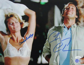 Chevy Chase/Christie Brinkley Autographed 11X14