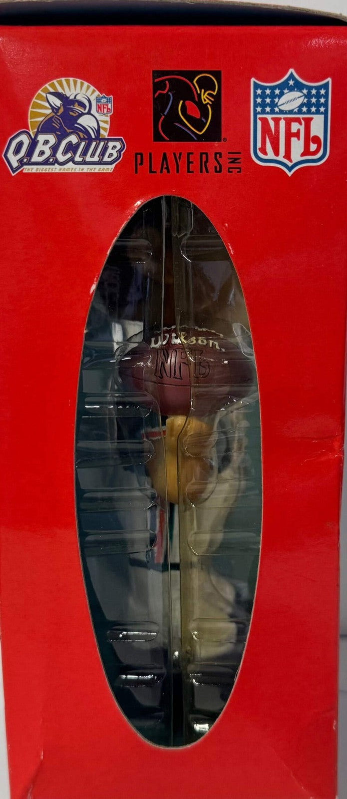 Dan Marino Autographed Qb Club Hand Painted Bobble Head Doll (Jsa)