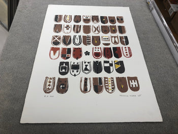 Yukihisa Isobe Crests Series Signed 