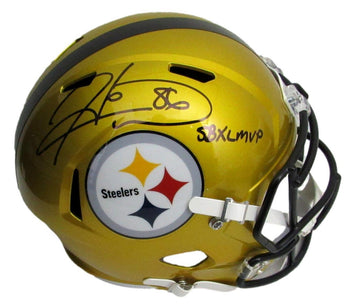 Hines Ward Autographed/Inscr Full Size Flash