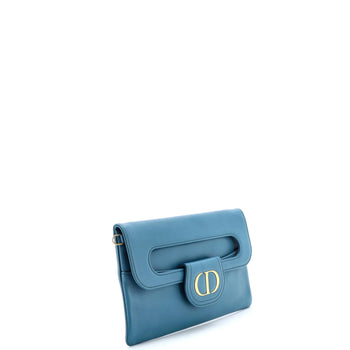 Christian Dior Diordouble Chain Bag Leather Medium