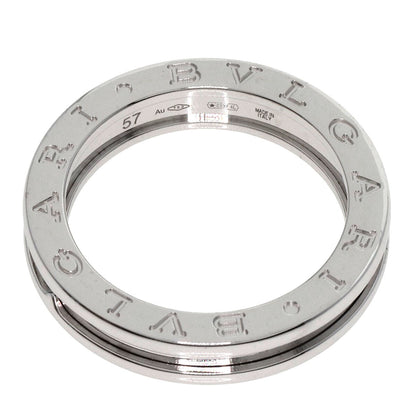 Bvlgari Ring B.Zero1 1 Band Xs #57 K18 White Gold