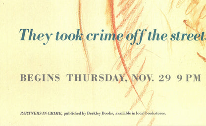 Alexander Vethers Partners In Crime " Offset Lithograph Contemporar