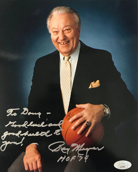 Ray Meyer Autographed 8X10 Basketball Photo (Jsa)