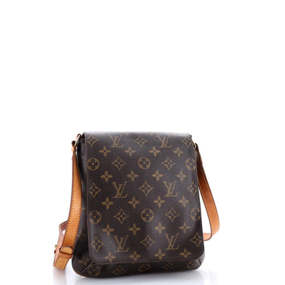 Louis Vuitton Musette Salsa Handbag Monogram Canvas Pm