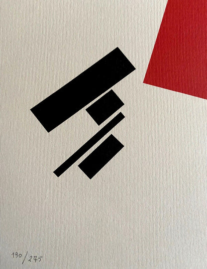 Kazimir Malevich Lithograph Numbered Coa - Piet Mondrian