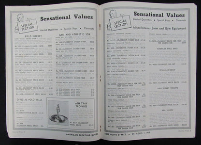1948 American Sporting Goods Physical Fitness/Athletic Equipment Catalog 193509