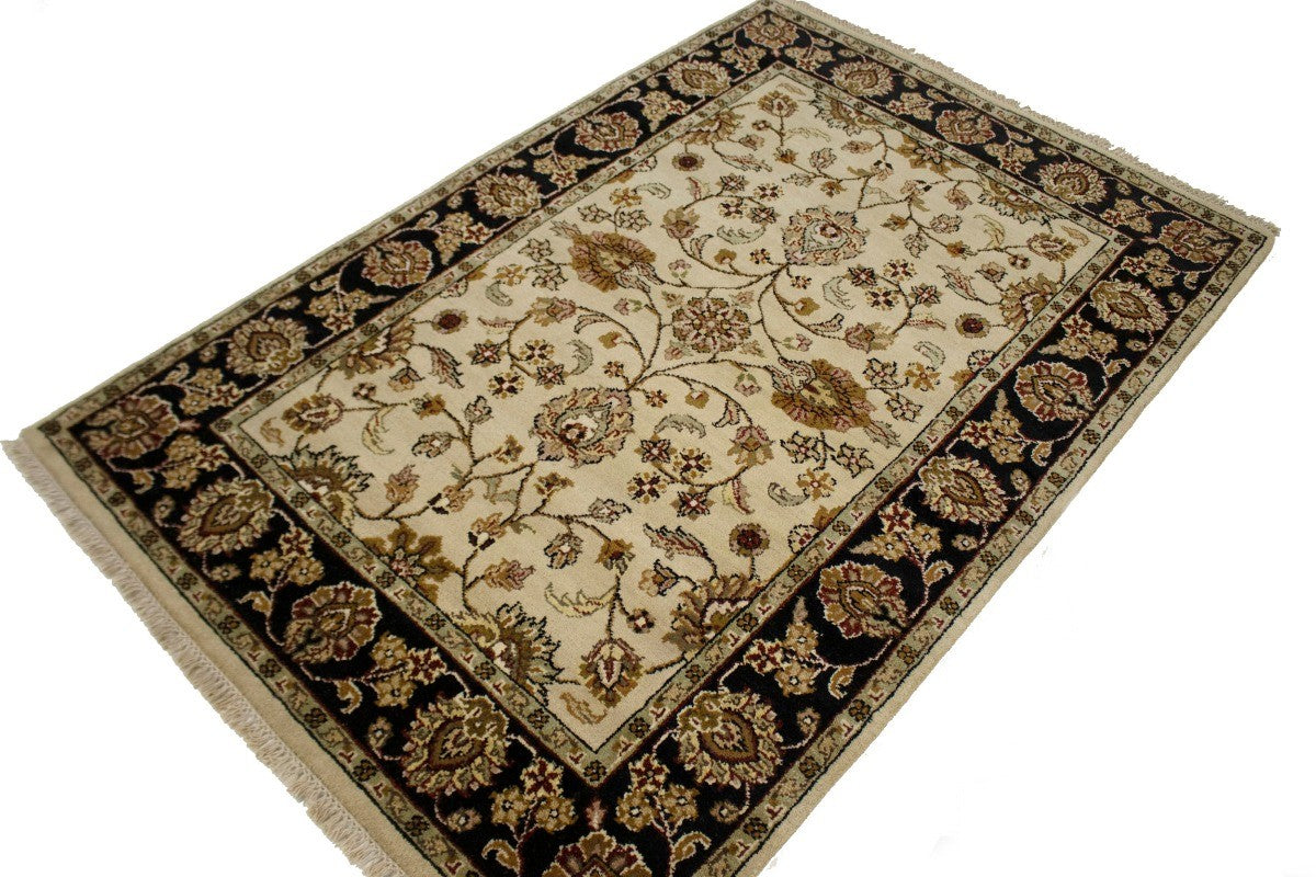 Hand knotted classic floral oriental area rug home decor carpet foyer