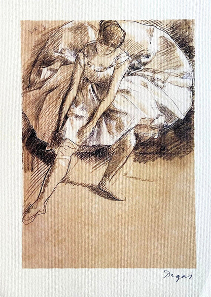 Edgar Degas Lithograph 1945 Mourlot Published Catalog