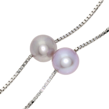 Tasaki   Necklace Station Pearl Pearl K18 White