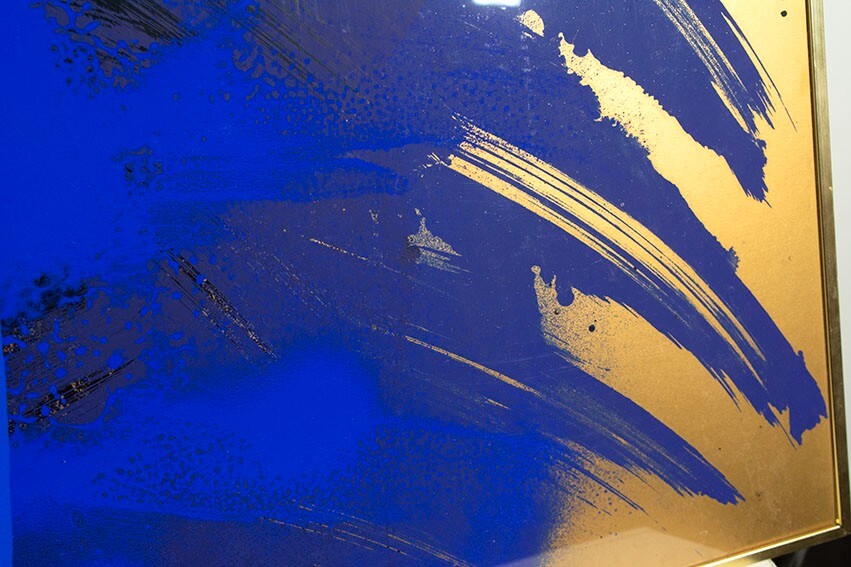 Otto Piene 1976 silkscreenEDA edition, signed and dated
