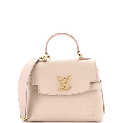 Louis Vuitton Lockme Ever Handbag Leather Mini