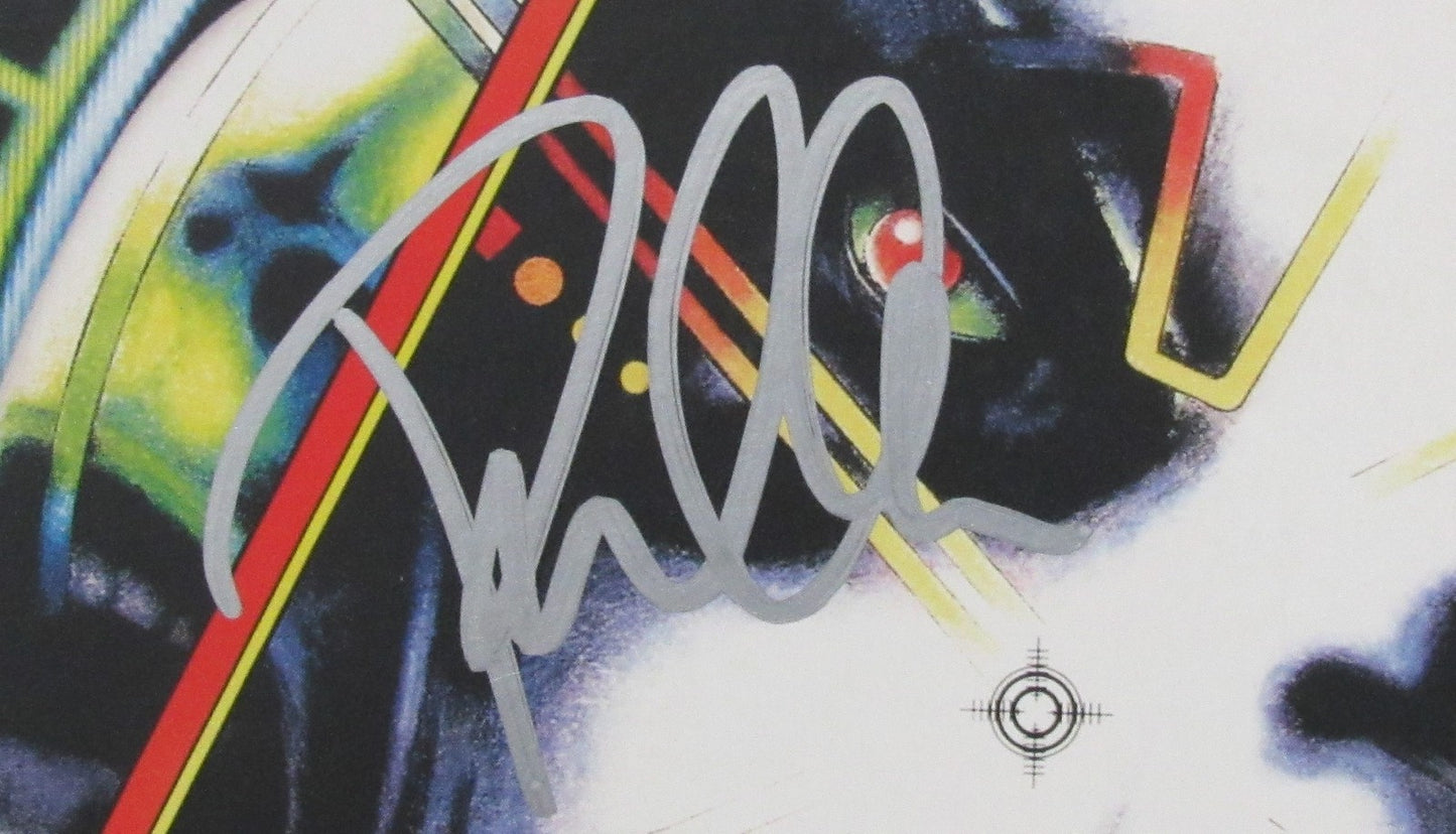 Def Leppard Joe Elliott/Phil Collen Dual-Signed Album "Hysteria" Jsa 200728